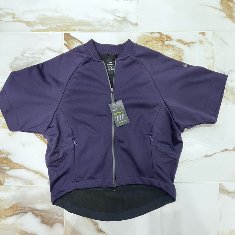 COPY - NWT Nike women’s short sleeve zip up